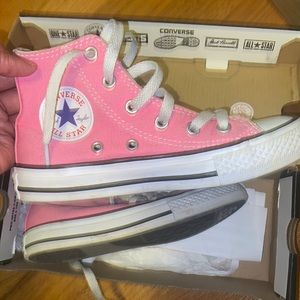 Pink chucks - size 12.5